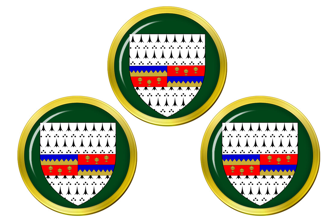 County Tipperary (Ireland) Golf Ball Markers