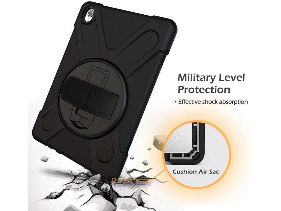 Case for Huawei Mediapad M6 10.8 / Matepad 10.8 inch with Shoulder Strap Stand - Image 3 of 4