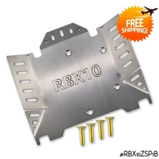 Stainless Steel Chassis Armor Under Guard for Axial 1/10 RBX10 RYFT PART
