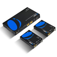 OREI 4K Ultra HD 1x2 HDMI Extender Splitter Over CAT6/7 UHD12-EX115-K