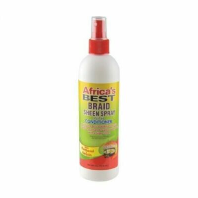 Africa's Best Braid Glanzspray mit Conditioner 355ml/12oz