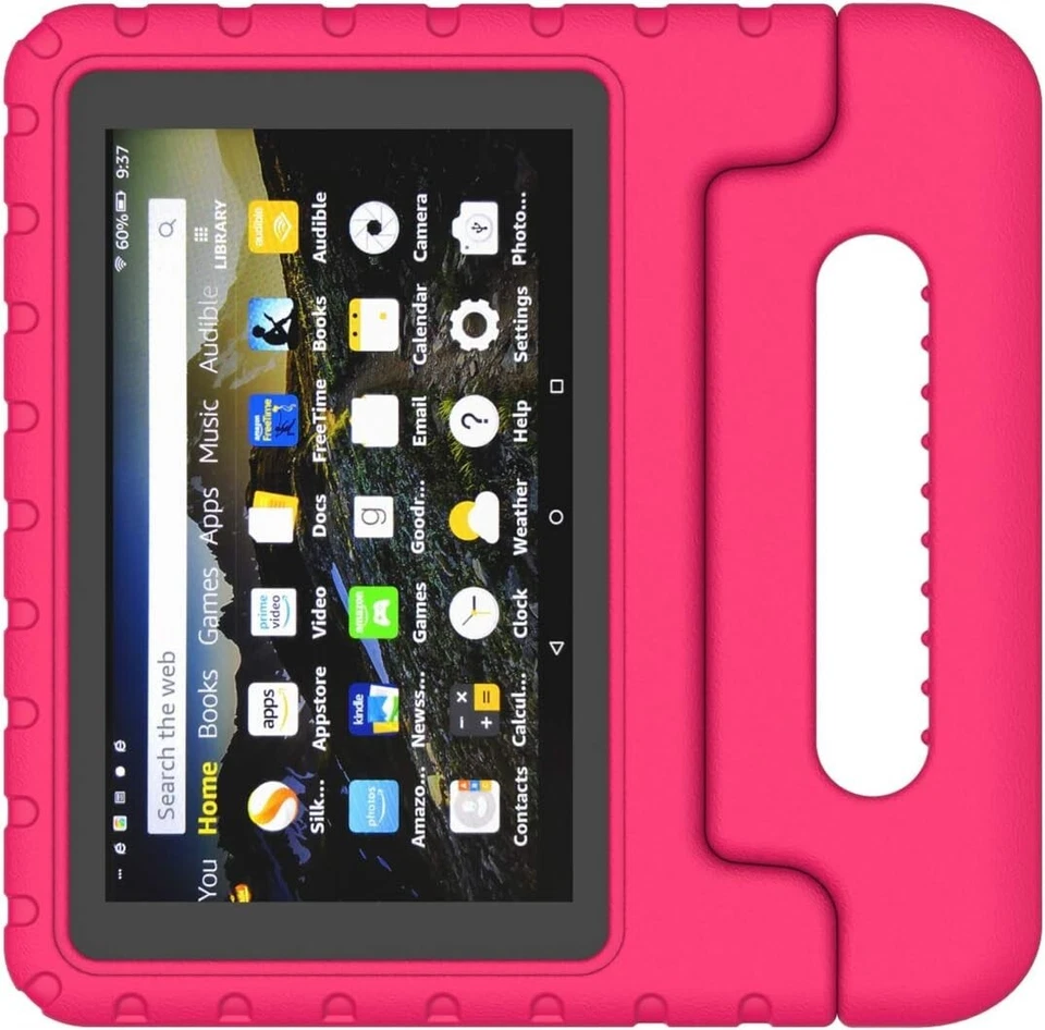 BFTOP Amazon Fire 7 2017 Case - Light Weight Shock Proof Kid-Proof Case ROSE  - Image 4 of 4