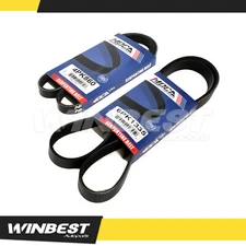 Drive Belt Kit for 1998-2001 Nissan Altima 2.4L A/C/Steering/Alt 2 PC