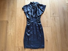 Stunningly beautiful Prada satin foldover-neck dress!  NWOT, 38 or 0