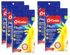 Playtex Handsaver Gloves, Reusable Cleaning Gloves, Size Extra Large, 5 Pairs