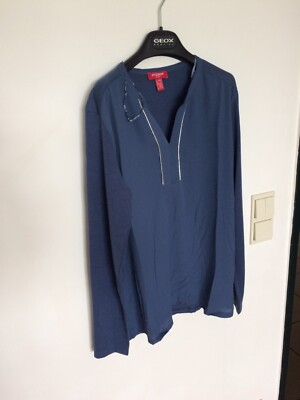 Shirtbluse  Stooker .Gr.36/38.Blau.Neu + Freizeitkleid''Oodju''.Gr.S.Gebraucht.