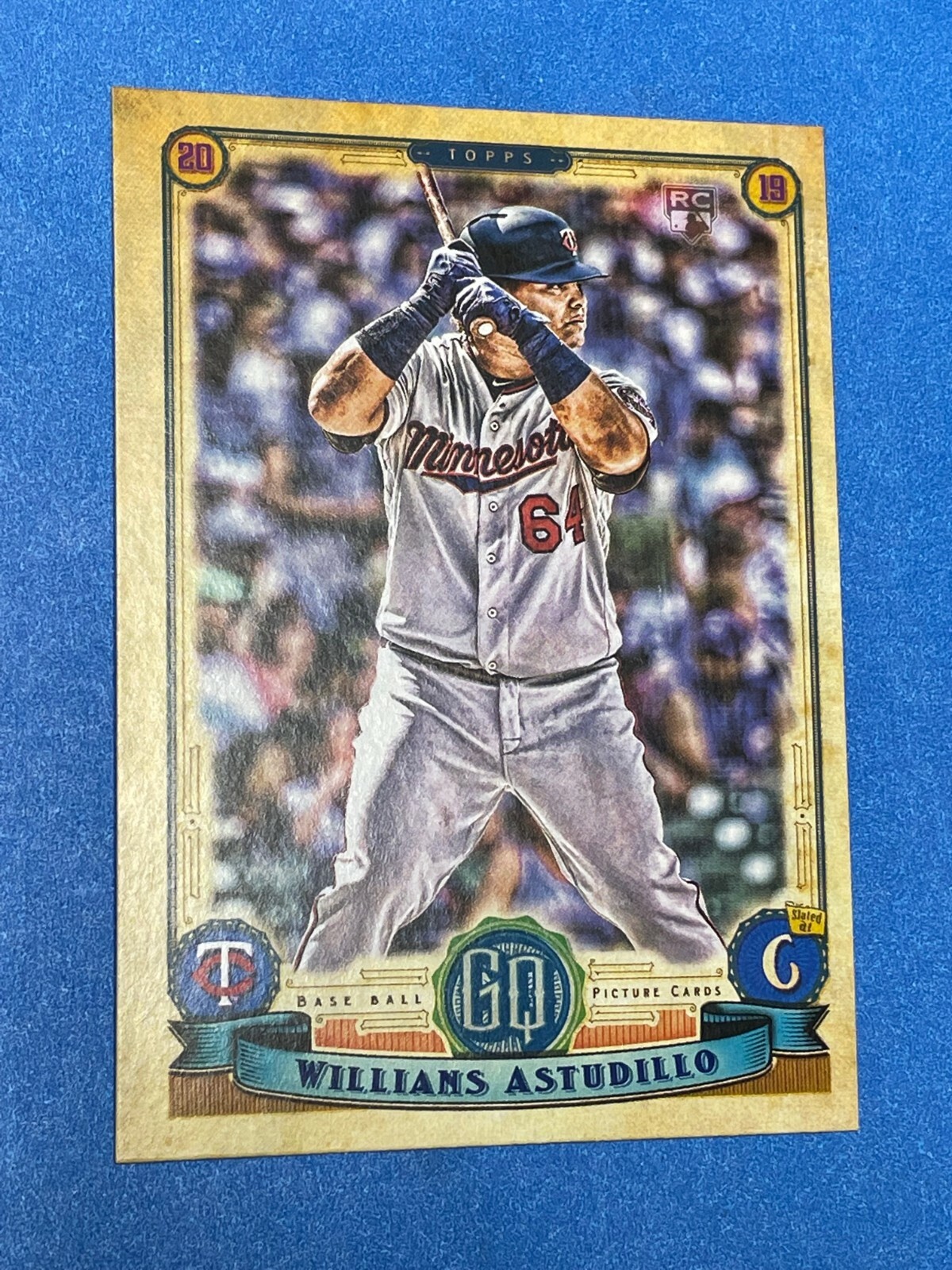 2019 Topps Gypsy Queen Willians Astudillo #152 Rookie RC