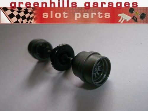 Greenhills Scalextric McLaren Mercedes MP4-22 Hinterachse & Räder - gebraucht - P4769