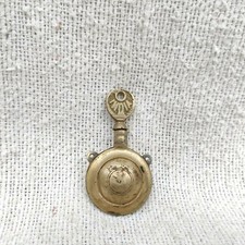 Porte-Kohl En Laiton Vintage Pot Traditionnel Eyeliner Surma Dani Kajal Rond