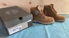 Timberland Boots Men  s Size 5 , Tan 6 Inch W/ Box TB0A1GKK