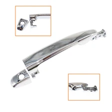 Chrome Front Driver Side Exterior Door Handle For 2003-2009 Toyota 4Runner