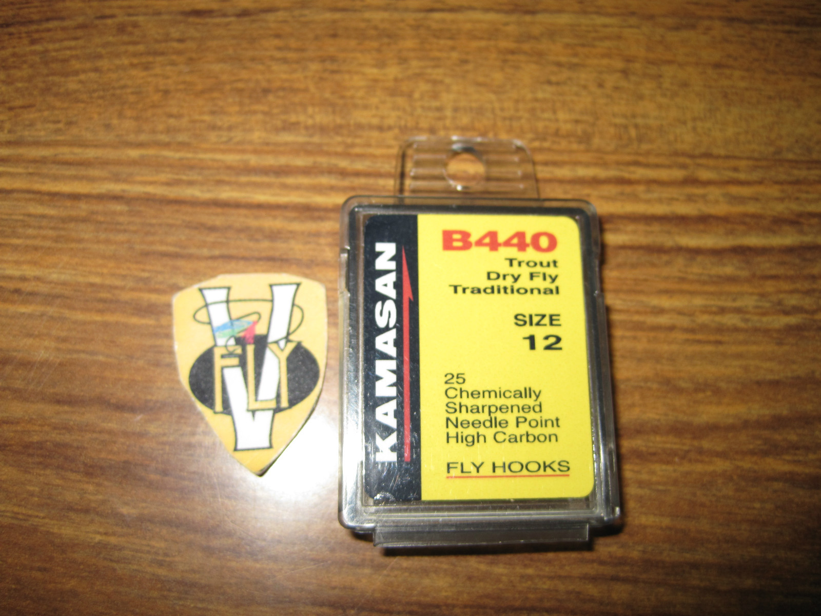 Kamasan B440 Up Eye Dry Fly Hooks Size 12 Bronzed Pack of 25