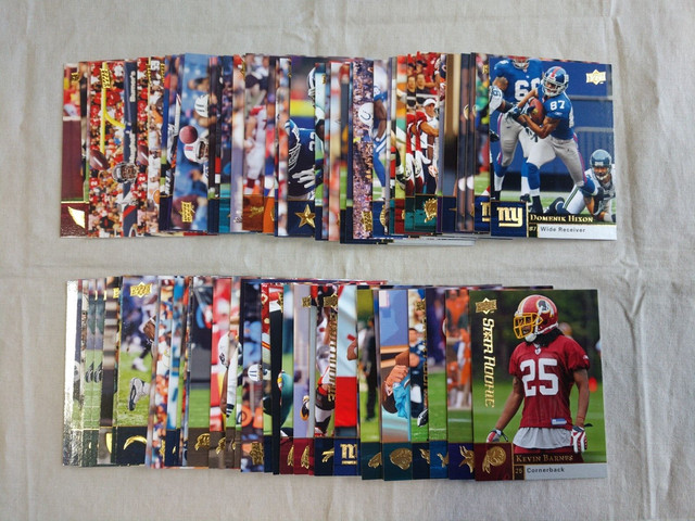 2009 Upper Deck Football - - - Pick A Card - - - Complete a Set