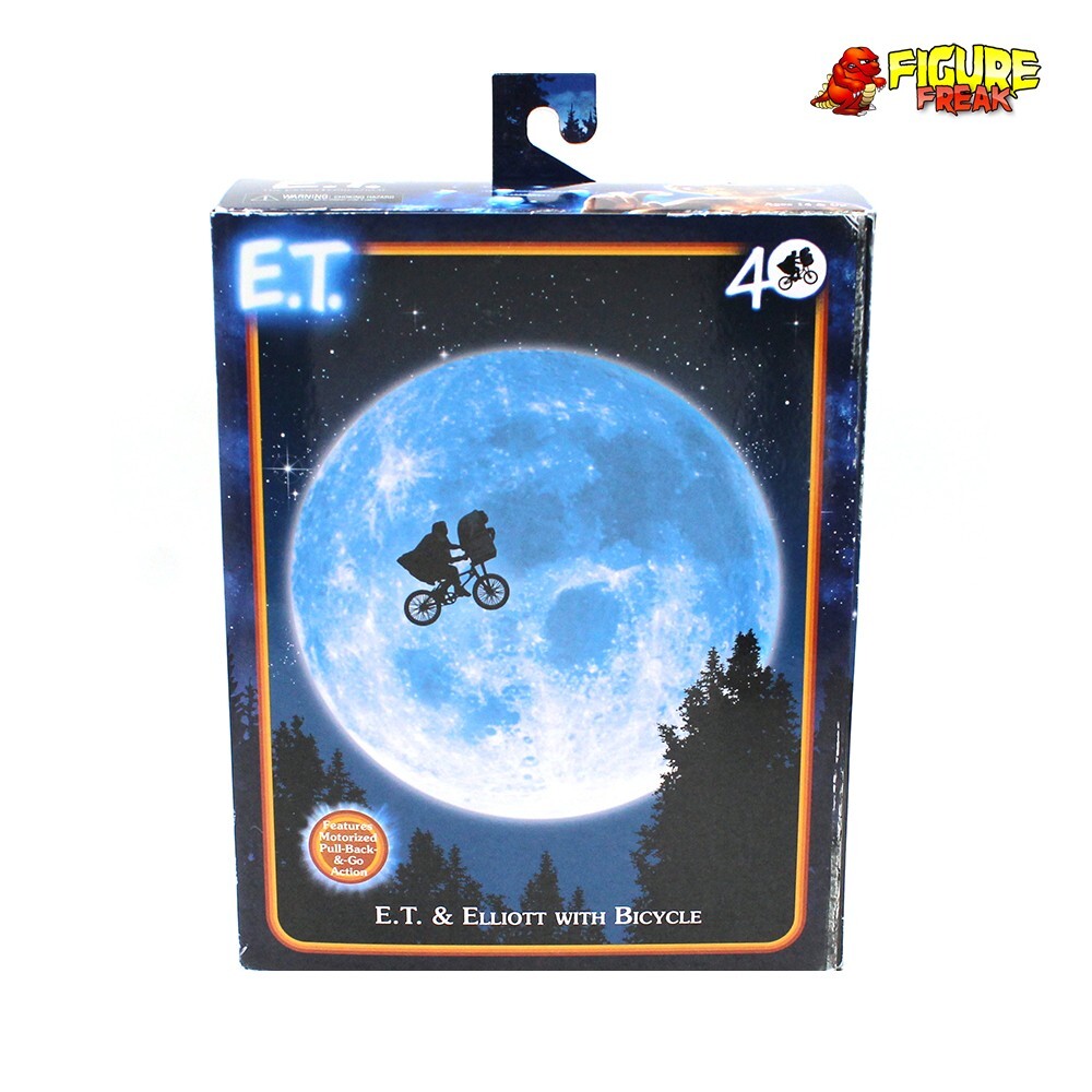 Neca - E.T. The Extra Terrestrial- Elliott & E.T. on Bicycle Figurine