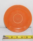 Fiestaware Pre 1973 Radioactive Red 6" Saucer  Vintage Fiesta Orange VGC 1