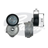 Gates T39211 Belt Tensioner, V-Ribbed Belt For CitroËN Jaguar Land Rover Peugeot