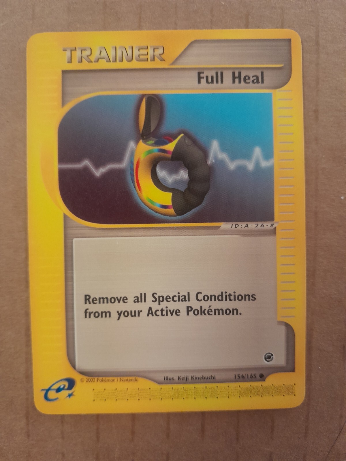 Pokemon Full Heal 154/165 Expedition e-Reader NM-MT See Pictures