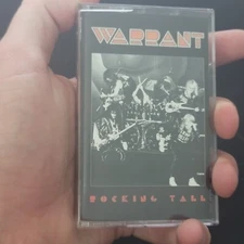 Warrant - Rocking Tall - Cassette Tape Vintage BT 28127 1996 Sony Music