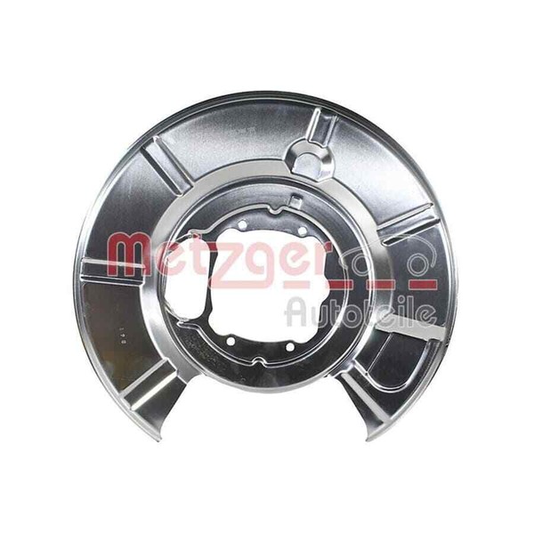 Metzger 6115025 Spritzblech, Bremsscheibe FüR BMW Hinterachse Links-image