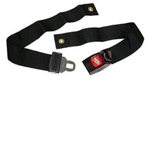 Wheelchair Strap Seat Belt Auto Style with Metal Buckle Up to 48 inches