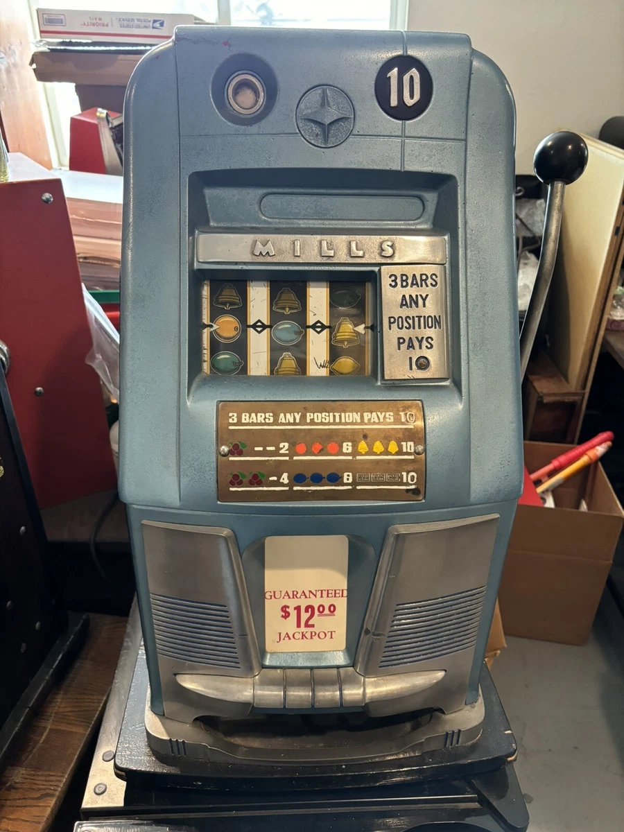 10 Cent Machine Indiana Collectible Antique Coin Slot Machines for