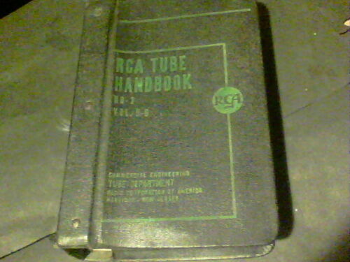 RCA Röhrenhandbuch HB-3 Vol 5-6, Radio Corp. of America, Harrison, New Jersey, 1947 e12 - Bild 1 von 5