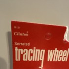 Clinton Serrated Tracing Wheel Sewing Tool, Model/MPN 96131, Single Unit — photo 2