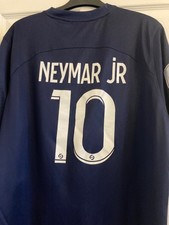 PSG 2022/2023 NEYMAR JR 10 Ligue  HOME FOOTBALL SHIRT JERSEY NIKE Size XL  ADULT