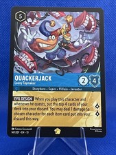 Lorcana Attack Of The Vine - Quackerjack - Loony Toymaker - 147/207 Legendary