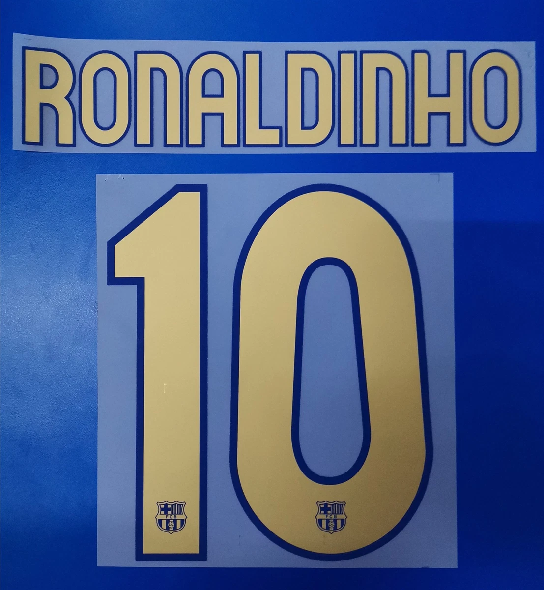 Ronaldinho 2006-07 FC Barcelona Player Size Nameset Name Number ID