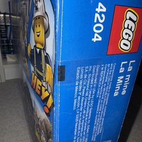 LEGO City: The Mine (4204) Brand New Factory Sealed Box shows wear, Rare
