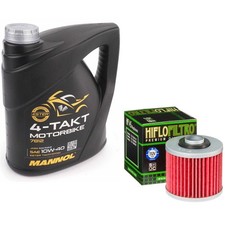 660 Mulhacen Oil and Filter Kit Mannol Semi Synthetic 10w40 4L Derbi 660 2009 7.50 per litre