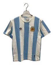 adidas                    Short sleeve cut and sew White× Sky Blue 705761