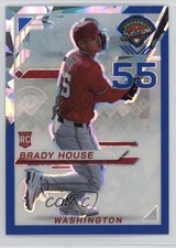 2025 Panini Prospect Edition Blue Ice Prizm 230/299 Brady House #124 1h4z