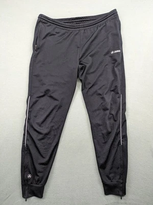 Jako Herren Trainingshose L schwarz Polyester Sporthose Mit Reißverschluss - Bild 1 von 4