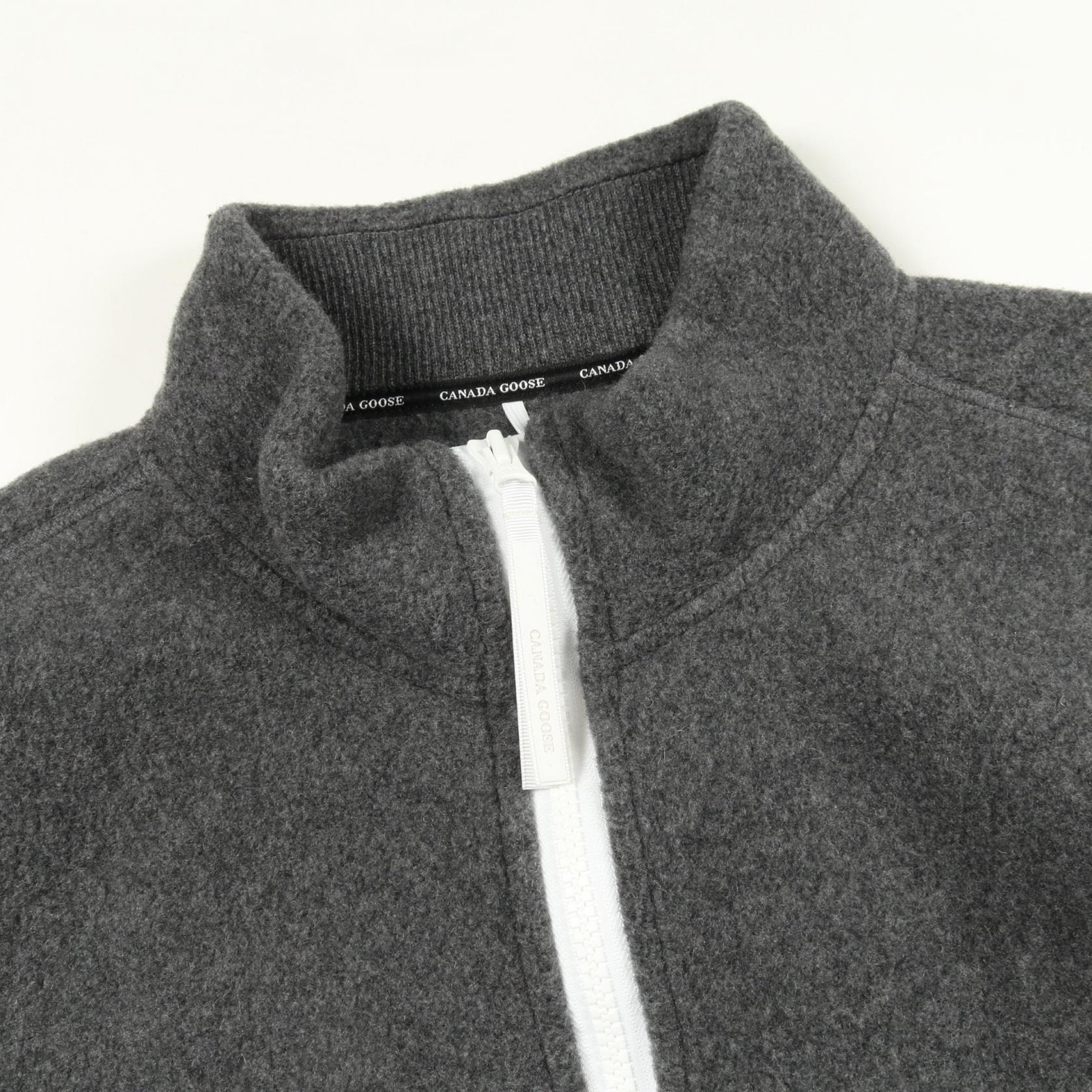 Canada Goose CANADA GOOSE Lawson Fleece Jacket Outerwear Recycled Wool Gray thumbnail 7