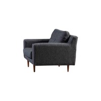 Polster Grauer 1-Sitzer Wohnzimmer MöBel Stilvoller Sessel Moderner Sitz