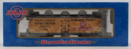 Coche frigorífico Atlas 7718-1 O Atlantic & Pacific Woodside #3900 (2 rieles) nuevo en caja | Condition: New