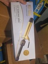 Hot Tools Pro Signature Series Gold 1-1/4" Curling Iron Wand (HTIR1576)