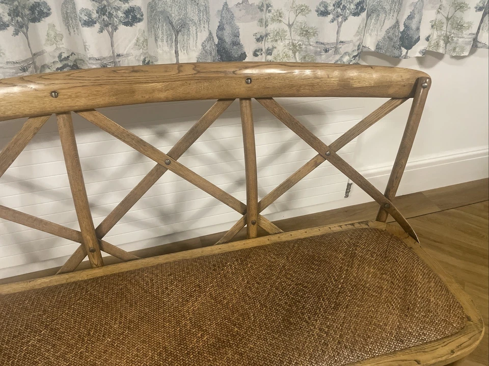 Oak Bench Seat - Image 2 of 4