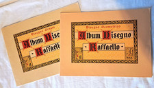 DUE ALBUM DISEGNO ORNATO e GEOMETRICO  RAFFAELLO - EuroCarta Fabrianese anni ‘60