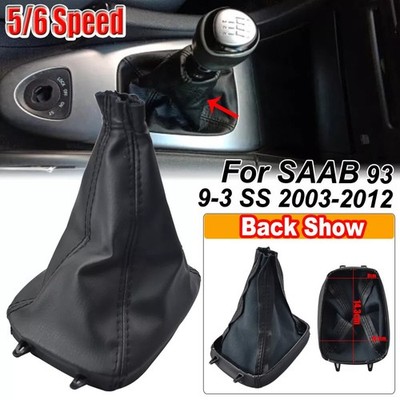 Für SAAB 93 9-3 SS 2003-2011 2012 Gear Shift Knopfhebel Boot Abdeckungsrahmen