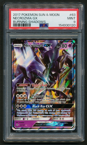 Necrozma-GX graded PSA 9 for sale on eBay