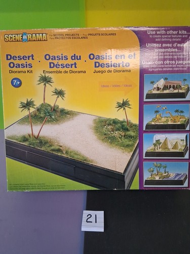 Scene A Rama DESERT OASIS DIORAMA Kit *OPEN BOX - NOT USED*
