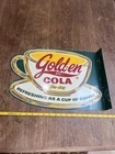 Vintage Golden Girl Cola Stout Sign Co Flange Sign #/750
