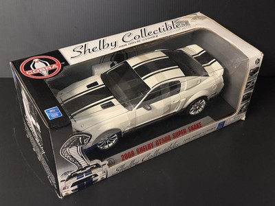 2008 Shelby GT-500 Super Snake White Shelby Collectibles 1/18