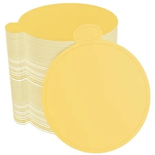 Best WANBAO 200 Pcs 4 Inch Round Mini Cake Boards Mousse Cupcake Base Gold 9cm