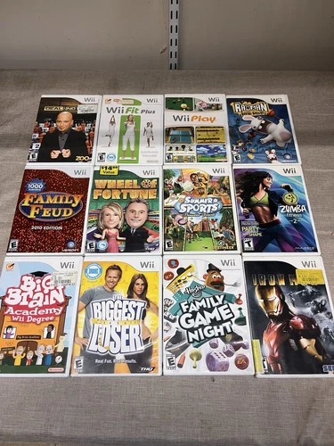 Nintendo Wii Game Lot!  12 Tested Working Games!
