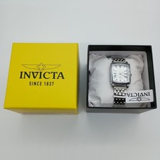Invicta 69160 Silver Tone Rectangular Roman Numeral Quartz Dress Watch New Amazon.com: ROCOSJEWE Fashion Rectangle Women main image 3