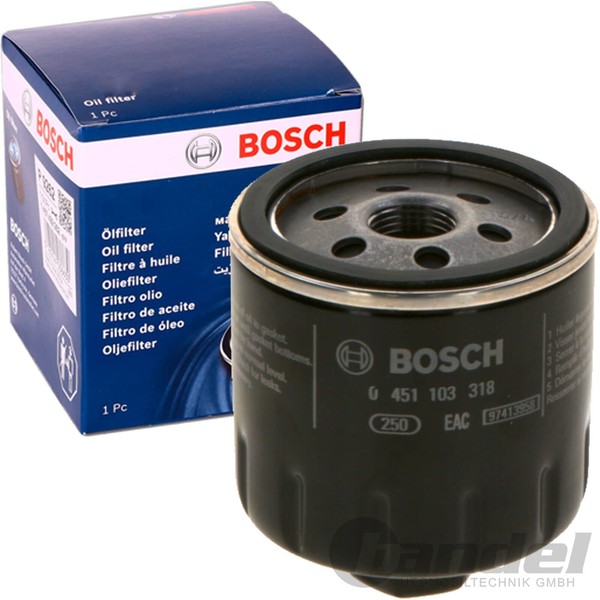 Bosch ÖLfilter Anschraubfilter FüR Audi A2 Seat Altea Arosa Cordoba Ibiza Inca-image